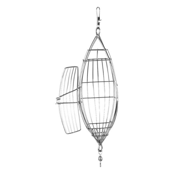 fishing accessories bait cage stainless steel small
