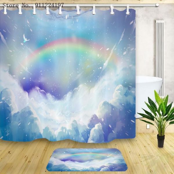 shower curtains bright curtain 3d rainbow clouds printing waterproof bathroom anti-slip floor mats accessories sets
shower curtains bright curtain 3d rainbow clouds printing waterproof bathroom anti-slip floor mats accessories sets