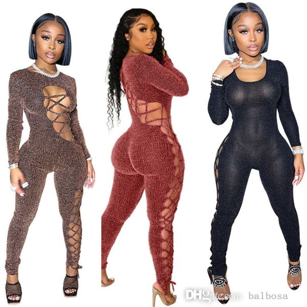 women bodycon jumpsuits long sleeved knitted rompers low breast tether large tight ribbed bodysuit, Black;white
women bodycon jumpsuits long sleeved knitted rompers low breast tether large tight ribbed bodysuit, Black;white