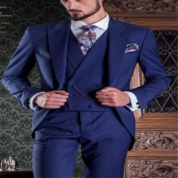 coat pant designs navy blue double breasted italian men suit formal skinny gentle custom tuxedo 3 piece mens men's suits & blazers, White;black
coat pant designs navy blue double breasted italian men suit formal skinny gentle custom tuxedo 3 piece mens men's suits & blazers, White;black