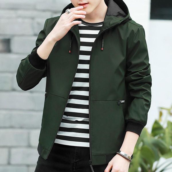men's jackets 2021 latest solid color spring and autumn jacket boutique casual zipper, Black;brown
men's jackets 2021 latest solid color spring and autumn jacket boutique casual zipper, Black;brown