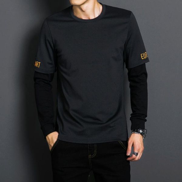 men's hoodies & sweatshirts casual long sleeve for men cotton all-match streetwear fake two high street round neck fashion loose bottom, Black
men's hoodies & sweatshirts casual long sleeve for men cotton all-match streetwear fake two high street round neck fashion loose bottom, Black