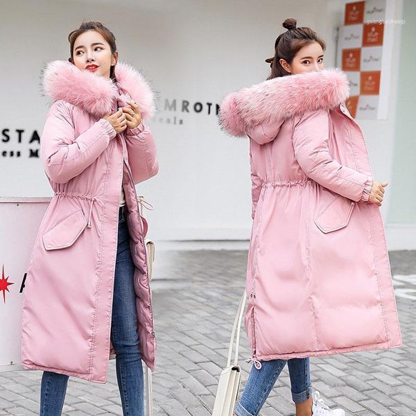 winter coats plus size 2021 autumn jackets women windproof outwears thick x-long cotton parkas casaco feminino wwm16871, Black 
winter coats plus size 2021 autumn jackets women windproof outwears thick x-long cotton parkas casaco feminino wwm16871, Black