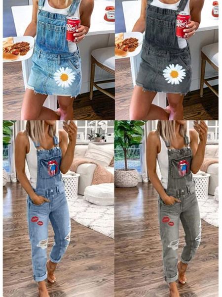 women fashion printing siamese trousers ladies baggy denim bib full length dungaree overall solid loose causal jumpsuit pants women's j, Blue
women fashion printing siamese trousers ladies baggy denim bib full length dungaree overall solid loose causal jumpsuit pants women's j, Blue