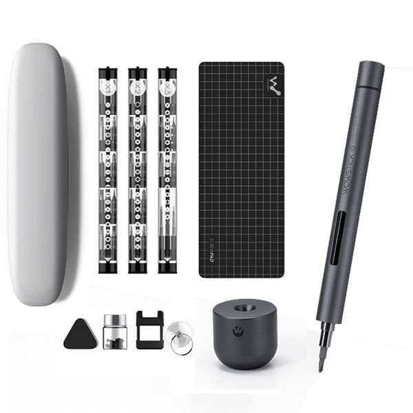 wowstick upgraded 1f+ 64 in 1 electric screwdriver cordless lithium-ion charge led s2 aluminum alloy power screwdriver
wowstick upgraded 1f+ 64 in 1 electric screwdriver cordless lithium-ion charge led s2 aluminum alloy power screwdriver