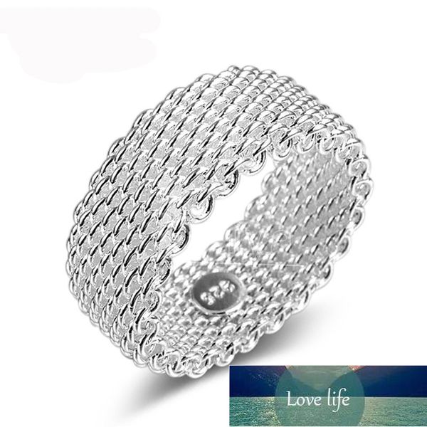 fashion ring silver plated color jewelry woven mesh belt reticulocyte rings for women anillos mujer bague anel bague aneis  factory price ex
fashion ring silver plated color jewelry woven mesh belt reticulocyte rings for women anillos mujer bague anel bague aneis  factory price ex