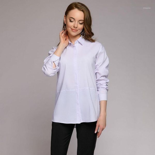 fashion women's ol shirt long sleeve turn-down collar solid button lady blouse and srping summe casual blouses & shirts, White
fashion women's ol shirt long sleeve turn-down collar solid button lady blouse and srping summe casual blouses & shirts, White