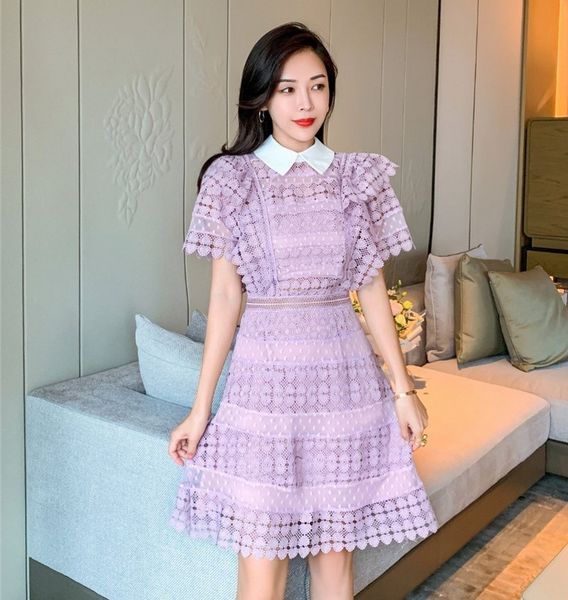 zawfl self portrait ruffles summer lace dress women patchwork crochet short sleeve hollow out pink mini 210525, Black;gray
zawfl self portrait ruffles summer lace dress women patchwork crochet short sleeve hollow out pink mini 210525, Black;gray