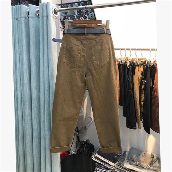 spring autumn new fashion women jeans plus size all-matched casual cotton denim harem pants ladies loose khaki jeans s506, Blue
spring autumn new fashion women jeans plus size all-matched casual cotton denim harem pants ladies loose khaki jeans s506, Blue