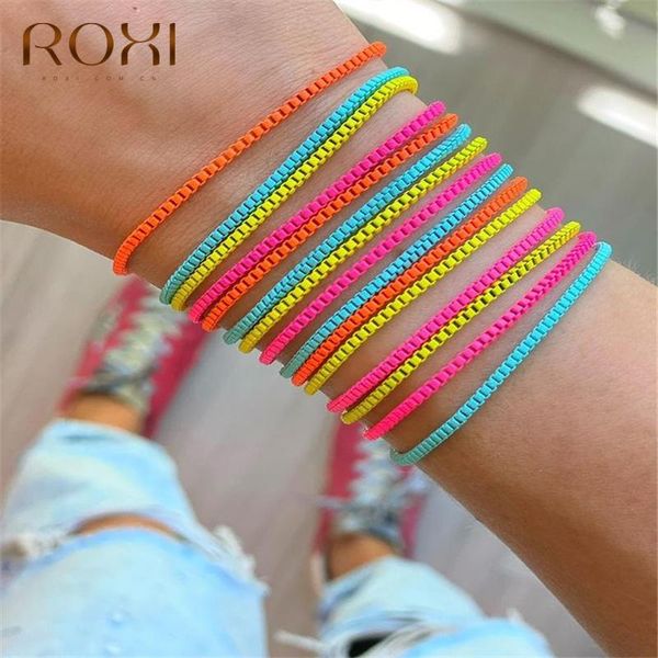 beaded, strands roxi copper bohemian summer colored enamel bracelet for women charm boxchain cute girl jewellery birthday gift, Black
beaded, strands roxi copper bohemian summer colored enamel bracelet for women charm boxchain cute girl jewellery birthday gift, Black