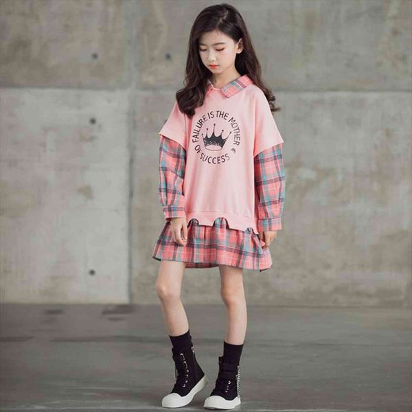 kids girls hoodie 10 girl dress 12 years plaid patchwork autumn long sleeve casual teenage clothing, Red;yellow
kids girls hoodie 10 girl dress 12 years plaid patchwork autumn long sleeve casual teenage clothing, Red;yellow