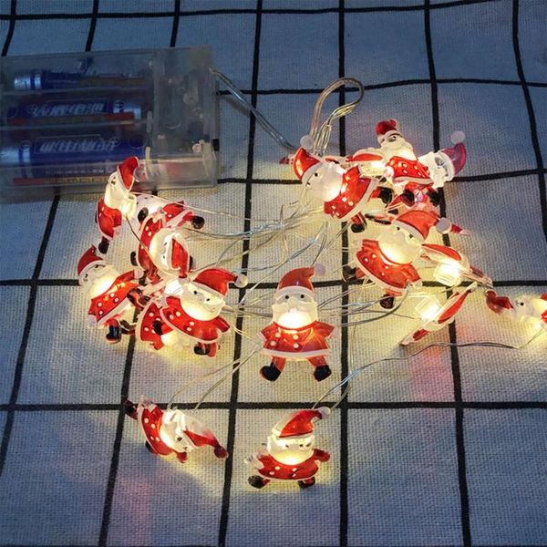 strings 2m 20 led christmas string cute santa fairy light garland copper wire year home room window party decoration
strings 2m 20 led christmas string cute santa fairy light garland copper wire year home room window party decoration