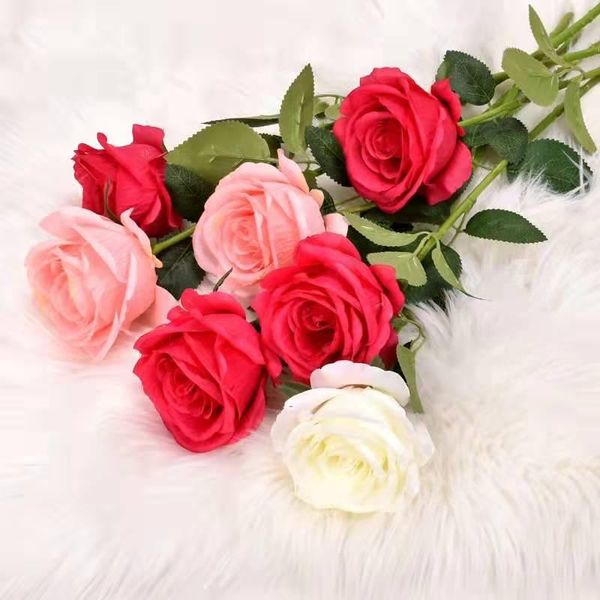 decorative flowers & wreaths 51cmred artificial silk rose flower bouquet wedding bride holding roses for home table decoration
decorative flowers & wreaths 51cmred artificial silk rose flower bouquet wedding bride holding roses for home table decoration