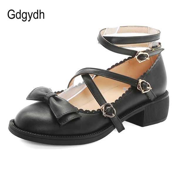 dress shoes gdgydh sweet punk school uniform for women students japanese bowknot lovely cosplay mid heel gothic black buckle
dress shoes gdgydh sweet punk school uniform for women students japanese bowknot lovely cosplay mid heel gothic black buckle