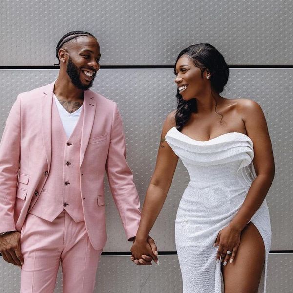 men's suits & blazers (jacket+pants+vest) summer handsome pink notch lapel tuxedo beach wedding man suit 3 piece formal blazer custom m, White;black
men's suits & blazers (jacket+pants+vest) summer handsome pink notch lapel tuxedo beach wedding man suit 3 piece formal blazer custom m, White;black