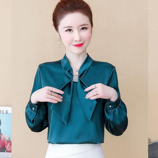 women's spring autumn style chiffon blouse shirt elegant bow solid color long sleeve casual dd8369 blouses & shirts, White
women's spring autumn style chiffon blouse shirt elegant bow solid color long sleeve casual dd8369 blouses & shirts, White