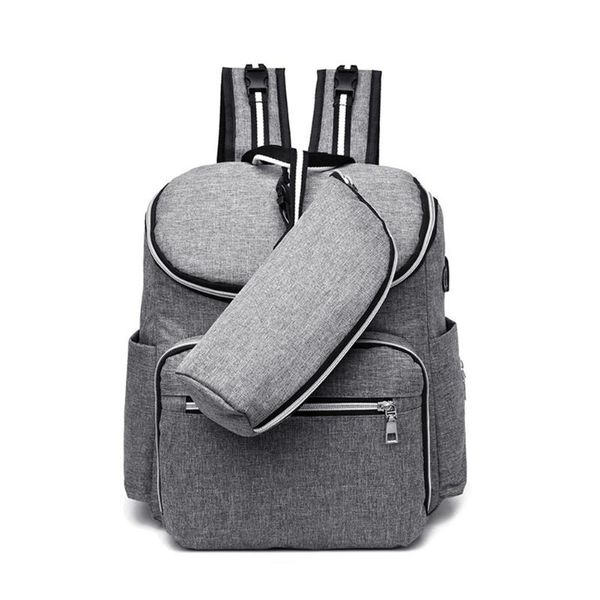 outdoor bags multi pocket usb interface mom backpack gifts multifunctional durable diaper bag polyester adjustable strap baby large capacity
outdoor bags multi pocket usb interface mom backpack gifts multifunctional durable diaper bag polyester adjustable strap baby large capacity