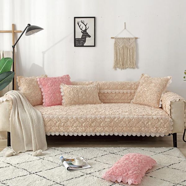chair covers rose cashmere plush sofa towel for living room customized soft cushion modern solid color slipcovers with lace home decor
chair covers rose cashmere plush sofa towel for living room customized soft cushion modern solid color slipcovers with lace home decor