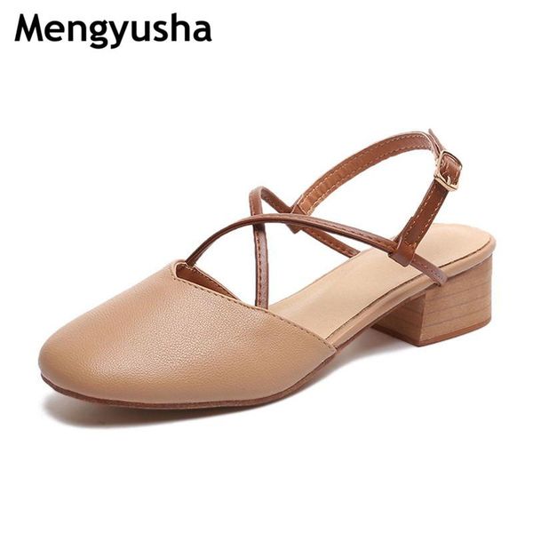 dress shoes 2021 summer style grandma with retro square head cross female baotou thick high heels, Black
dress shoes 2021 summer style grandma with retro square head cross female baotou thick high heels, Black