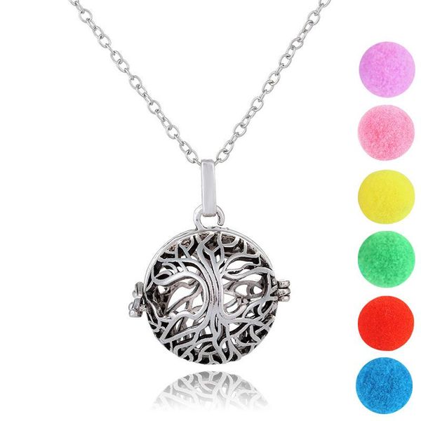 10pcs vintage perfume essential round ball oils diffuser necklace locket pendant necklaces, Silver
10pcs vintage perfume essential round ball oils diffuser necklace locket pendant necklaces, Silver