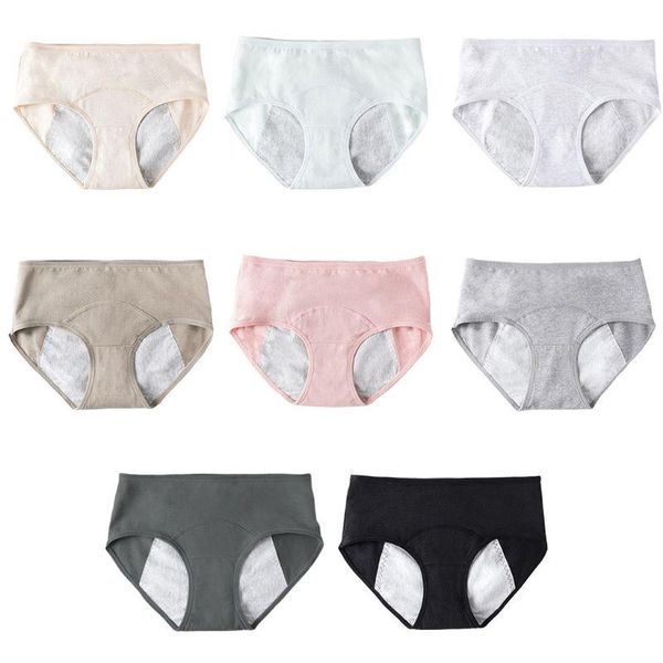women's panties cotton physiological pants leak proof menstrual mid waist period briefs 62ke, Black;pink
women's panties cotton physiological pants leak proof menstrual mid waist period briefs 62ke, Black;pink