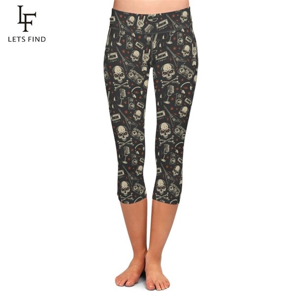 letsfind summer arrival 3d skull and vintage tape print high waist plus size mid-calf leggings fashion women 210925, Black
letsfind summer arrival 3d skull and vintage tape print high waist plus size mid-calf leggings fashion women 210925, Black