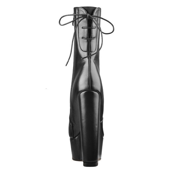 boots women's wee 16cm high heels ankel boots soft leather party lady zipper plus size for winter, Black
boots women's wee 16cm high heels ankel boots soft leather party lady zipper plus size for winter, Black
