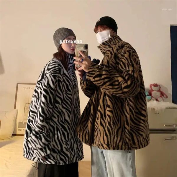 women's fur & faux autumn winter loose bf coat women leopard print short sweater 2021 couples harajuku lamb female outwear streetwear, Black
women's fur & faux autumn winter loose bf coat women leopard print short sweater 2021 couples harajuku lamb female outwear streetwear, Black