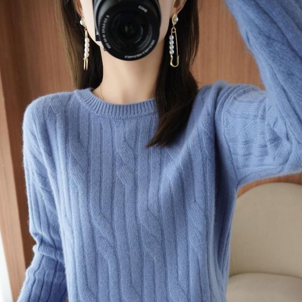 women's sweaters high-end autumn winter double thickening loose100% wool o-neck sweater cashmere knitted girl clothes outwear, White;black
women's sweaters high-end autumn winter double thickening loose100% wool o-neck sweater cashmere knitted girl clothes outwear, White;black