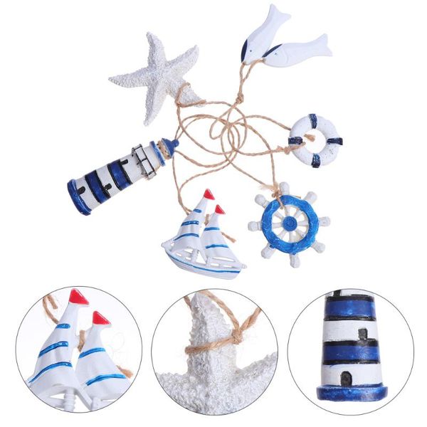 6pcs mediterranean style small pendants wall hanging decorations diy ornaments decorative objects & figurines
6pcs mediterranean style small pendants wall hanging decorations diy ornaments decorative objects & figurines