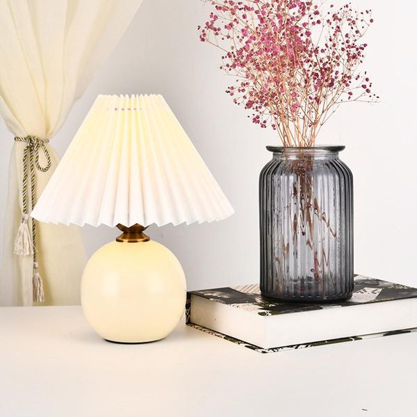 table lamps korean ceramic pleated lamp ins diy night light living room home decor luminaries bedroom bedside lighting fixture led
table lamps korean ceramic pleated lamp ins diy night light living room home decor luminaries bedroom bedside lighting fixture led