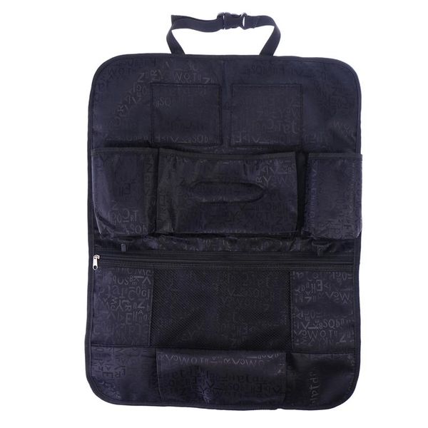car organizer oxford cloth multi-pocket back seat storage cover bag (black)
car organizer oxford cloth multi-pocket back seat storage cover bag (black)