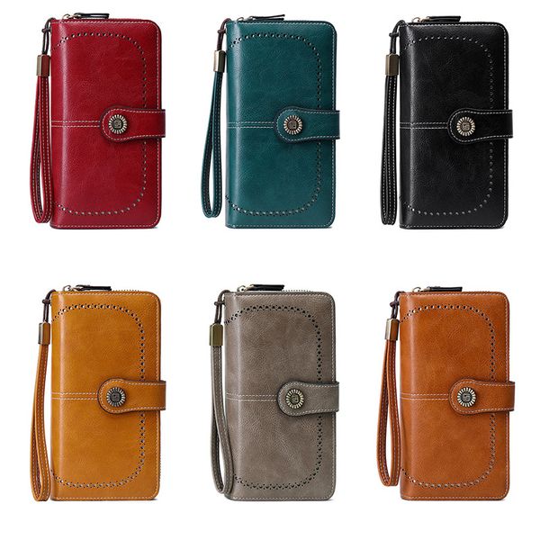 hbp westal women's wallet genuine leather luxury wallet wristlet female clutch wallets designer purse phone money bag portomonee wholes, Red;black
hbp westal women's wallet genuine leather luxury wallet wristlet female clutch wallets designer purse phone money bag portomonee wholes, Red;black