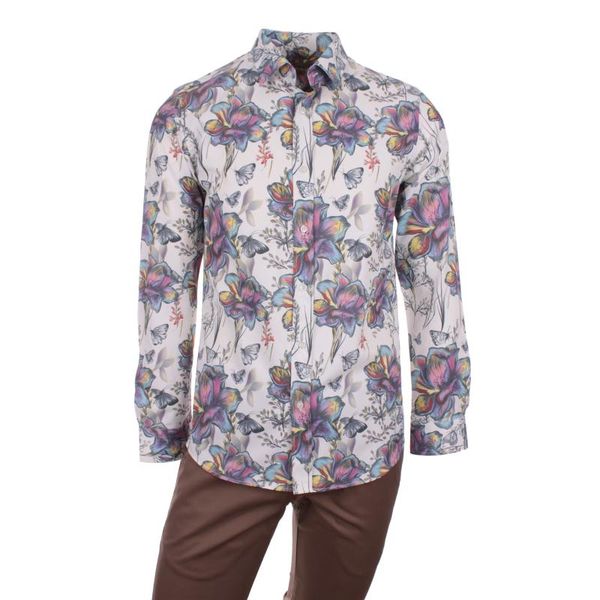 gentilbay men's flower butterfly printed white slimfit long-sleeve sport shirt dpd156 dress shirts, White;black
gentilbay men's flower butterfly printed white slimfit long-sleeve sport shirt dpd156 dress shirts, White;black