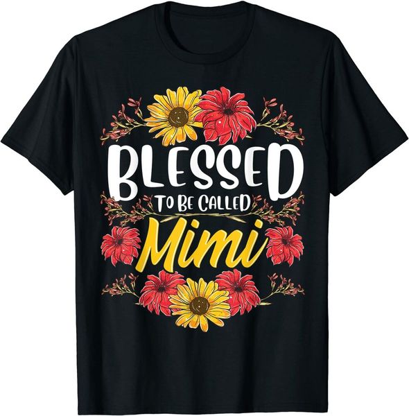 blessed to be called mimi cute floral mother's day tshirt size s-5xl, White;black
blessed to be called mimi cute floral mother's day tshirt size s-5xl, White;black
