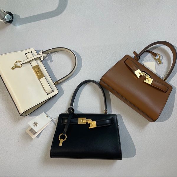 tb portable new lee series small leather messenger women's bag guangzhou