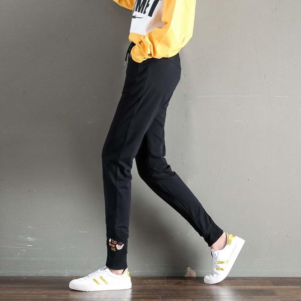 women's pants & capris sport trousers running splicing s-xxl lace-up school home fitness women hip hop casual, Black;white
women's pants & capris sport trousers running splicing s-xxl lace-up school home fitness women hip hop casual, Black;white