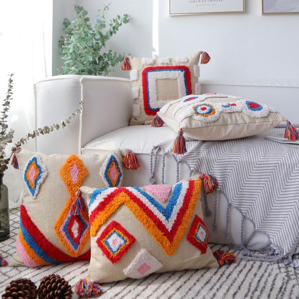hand-woven moroccan pillows ins nordic folk style waist lumbar pillow india cushion for sofa cushion/decorative
hand-woven moroccan pillows ins nordic folk style waist lumbar pillow india cushion for sofa cushion/decorative