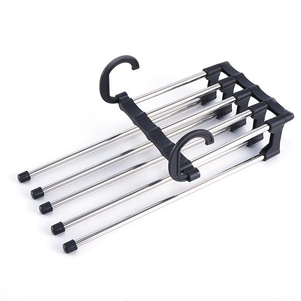 hangers & racks multi-functional pants tie storage shelf stainless steel clothes hanger rack trouser adjustable closet organizer
hangers & racks multi-functional pants tie storage shelf stainless steel clothes hanger rack trouser adjustable closet organizer