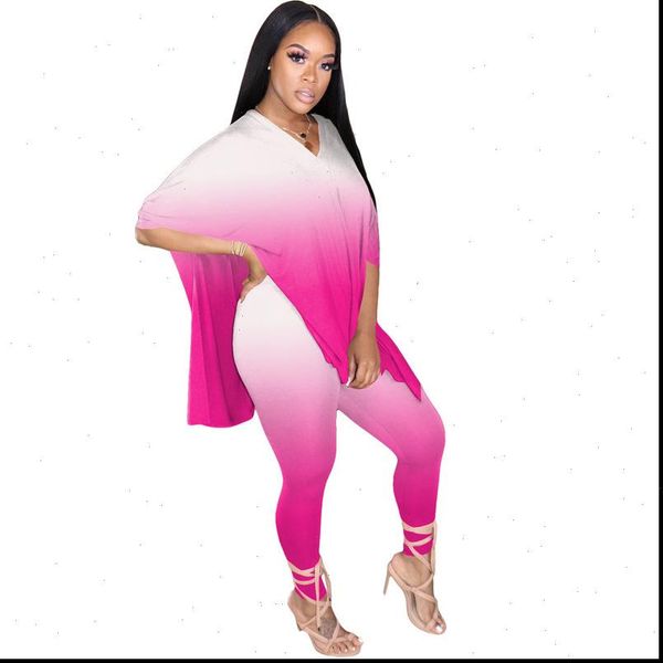 casual women tracksuits two piece pants set pink lounge wear oversize t shirt long tie dye summer 2 outfits, Gray
casual women tracksuits two piece pants set pink lounge wear oversize t shirt long tie dye summer 2 outfits, Gray