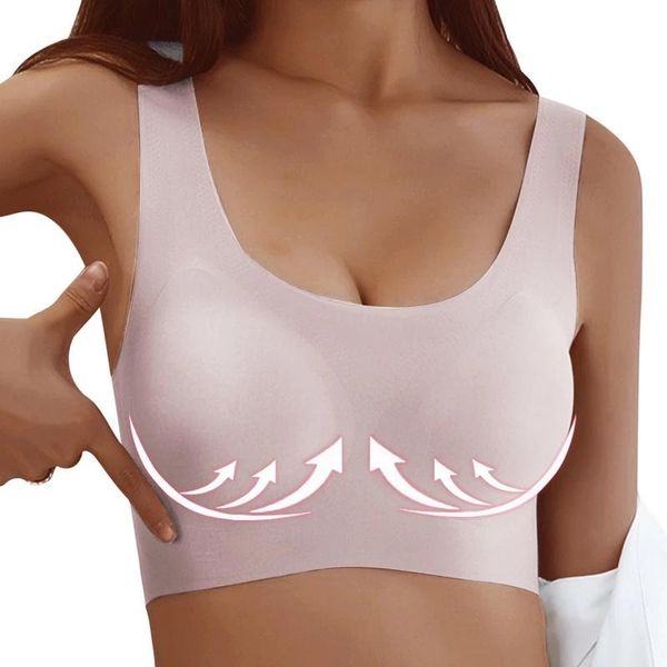 bras seamless women underwear wire brassieres summer pad ladies intimates lingerie femme 2021 tank, Red;black
bras seamless women underwear wire brassieres summer pad ladies intimates lingerie femme 2021 tank, Red;black