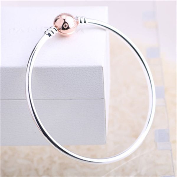 925 sterling silver bangle set for pandora rose gold clasp charm bracelet women gift jewelry charms & beads with original box, Golden;silver
925 sterling silver bangle set for pandora rose gold clasp charm bracelet women gift jewelry charms & beads with original box, Golden;silver