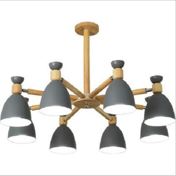 pendant lamps modern nordic lights simple atmosphere living room restaurant dining table 3-6-8 heads with wood pole fixed luminaire
pendant lamps modern nordic lights simple atmosphere living room restaurant dining table 3-6-8 heads with wood pole fixed luminaire
