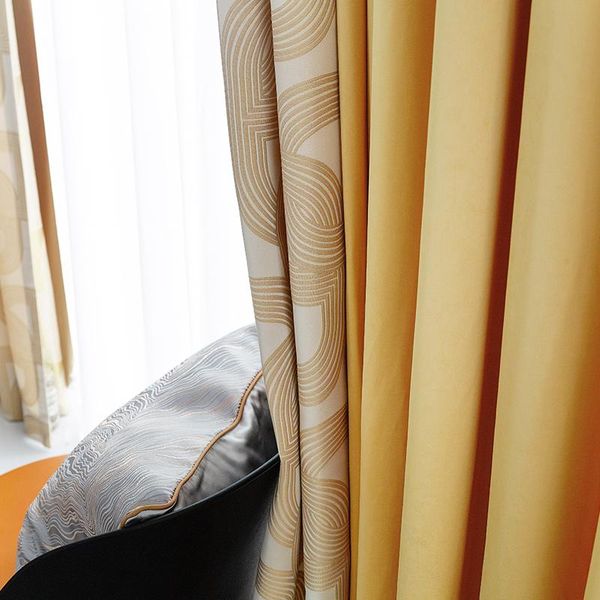 curtain & drapes custom nordic modern houndstooth livingroom yellow splicing jacquard shading bedroom blackout drape m922
curtain & drapes custom nordic modern houndstooth livingroom yellow splicing jacquard shading bedroom blackout drape m922