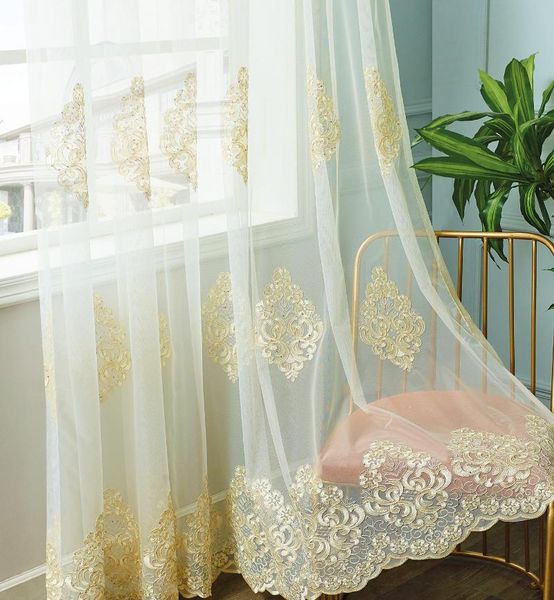 high-end embroidered gold tulle curtains for living room luxury loyal yellow sheers curtain window treatment cortinas & drapes
high-end embroidered gold tulle curtains for living room luxury loyal yellow sheers curtain window treatment cortinas & drapes
