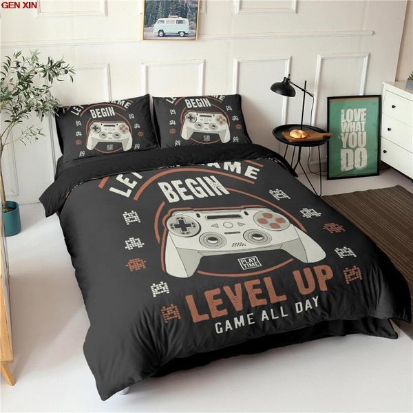 bedding sets gamepad set size duvet cover creative black bed comforter housse de couette bedclothes 2/3pcs
bedding sets gamepad set size duvet cover creative black bed comforter housse de couette bedclothes 2/3pcs