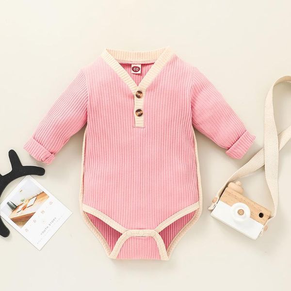 jumpsuits baby romper, long sleeve v neck crotch button ribbed knitting loose fall jumpsuit for boy girl, Blue
jumpsuits baby romper, long sleeve v neck crotch button ribbed knitting loose fall jumpsuit for boy girl, Blue