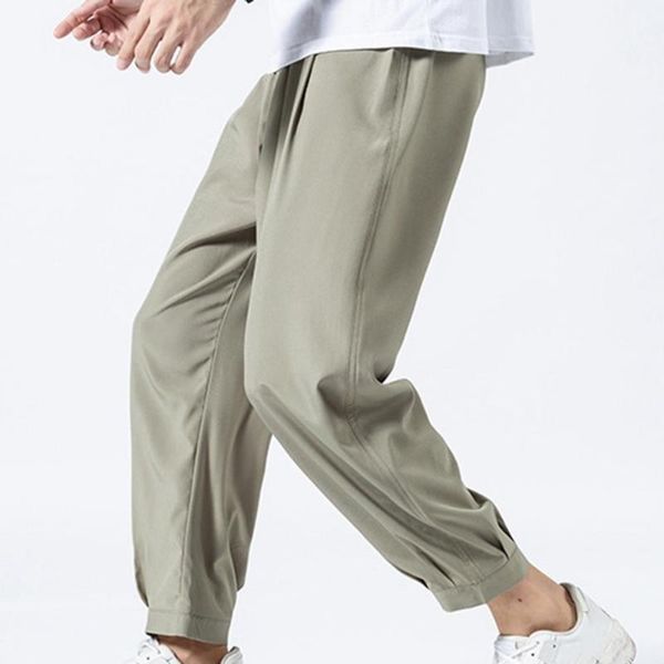 men's pants summer casual solid color thin loose trousers harajuku streetwear sweatpants man, Black
men's pants summer casual solid color thin loose trousers harajuku streetwear sweatpants man, Black