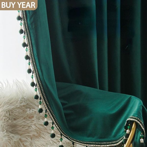 curtain & drapes 2021 curtains for living dining room bedroom dark green velvet european light luxury cloth french window
curtain & drapes 2021 curtains for living dining room bedroom dark green velvet european light luxury cloth french window