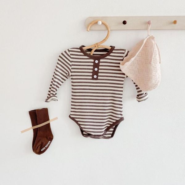 rompers 2021 baby striped bodysuit autumn infant knit clothes toddler boy long sleeve jumpsuit born girl sweater knitted hat, Blue
rompers 2021 baby striped bodysuit autumn infant knit clothes toddler boy long sleeve jumpsuit born girl sweater knitted hat, Blue
